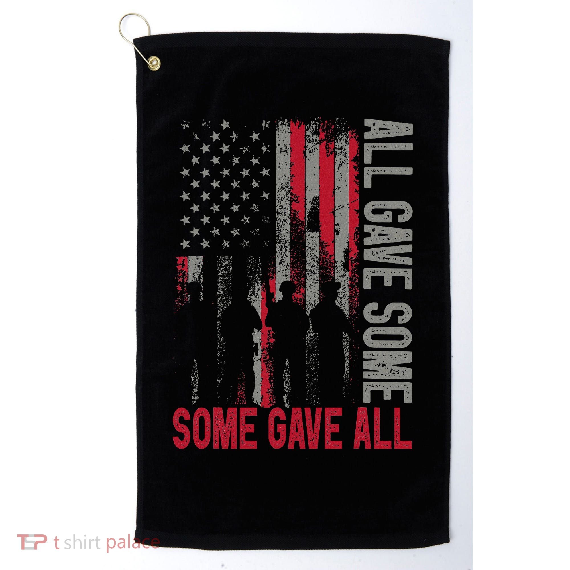 Memorial Day 2024 All Gave Some Some Gave All Veteran Golf Towel