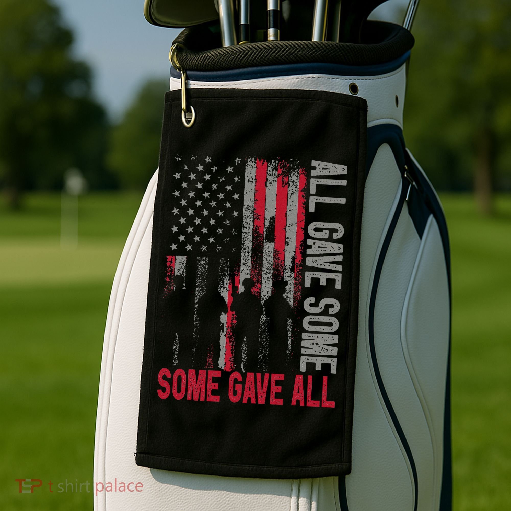 Memorial Day 2024 All Gave Some Some Gave All Veteran Golf Towel