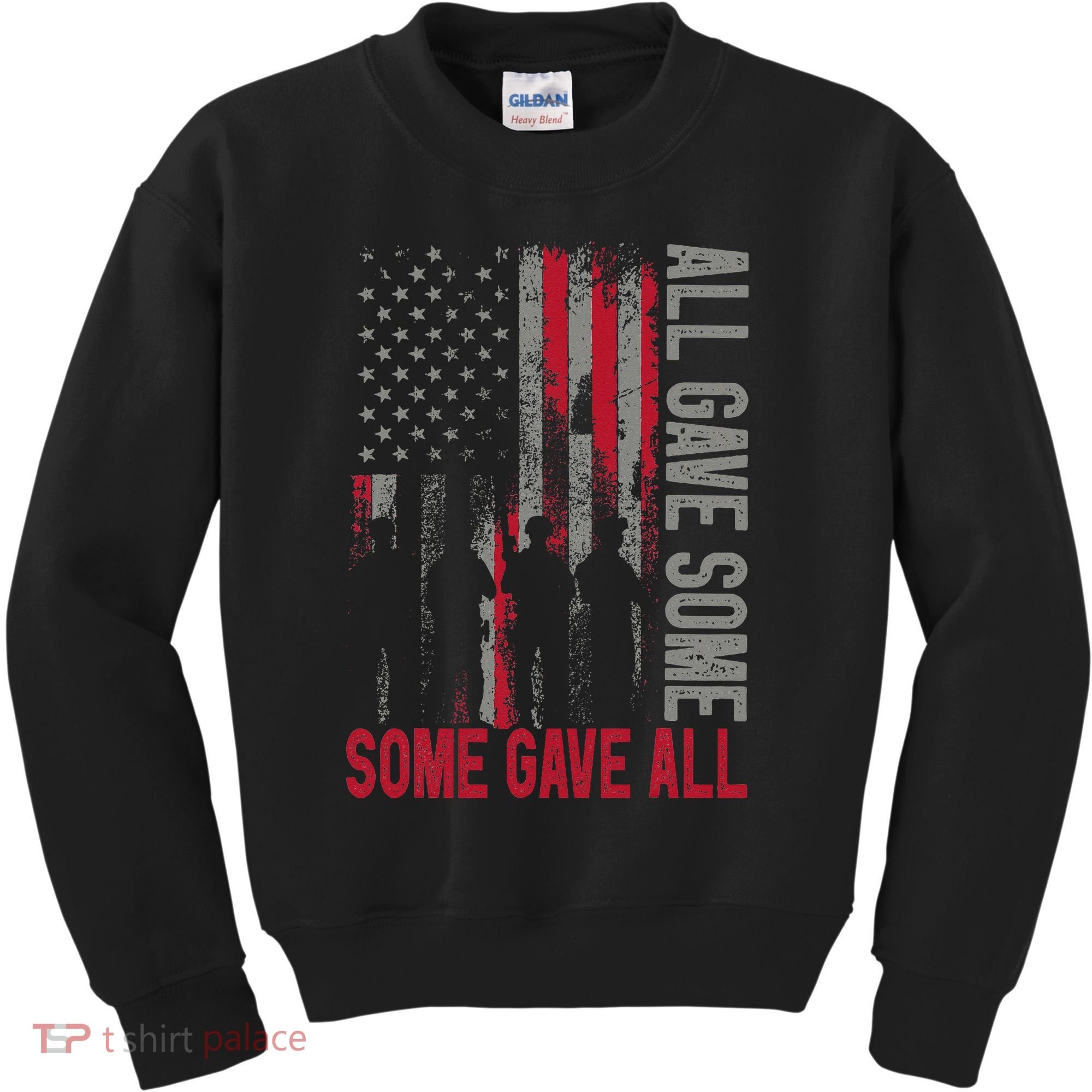Memorial Day 2024 All Gave Some Some Gave All Veteran Kids Sweatshirt
