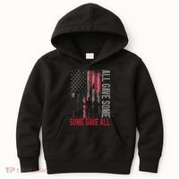 Memorial Day 2024 All Gave Some Some Gave All Veteran Kids Hoodie thumb 0