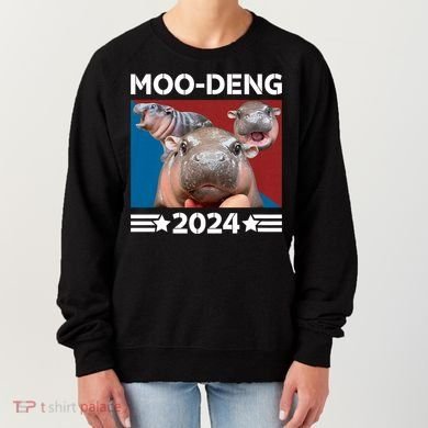 Moo Deng 2024 For President Women's Sweatshirt