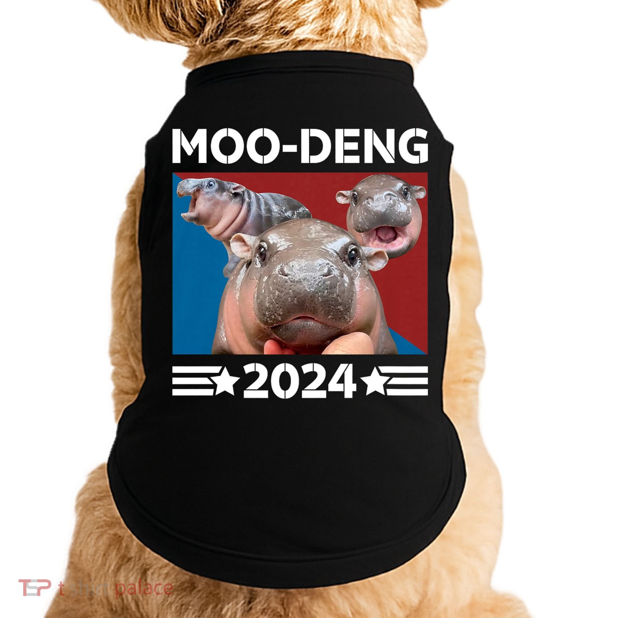 Moo Deng 2024 For President Doggie Tank