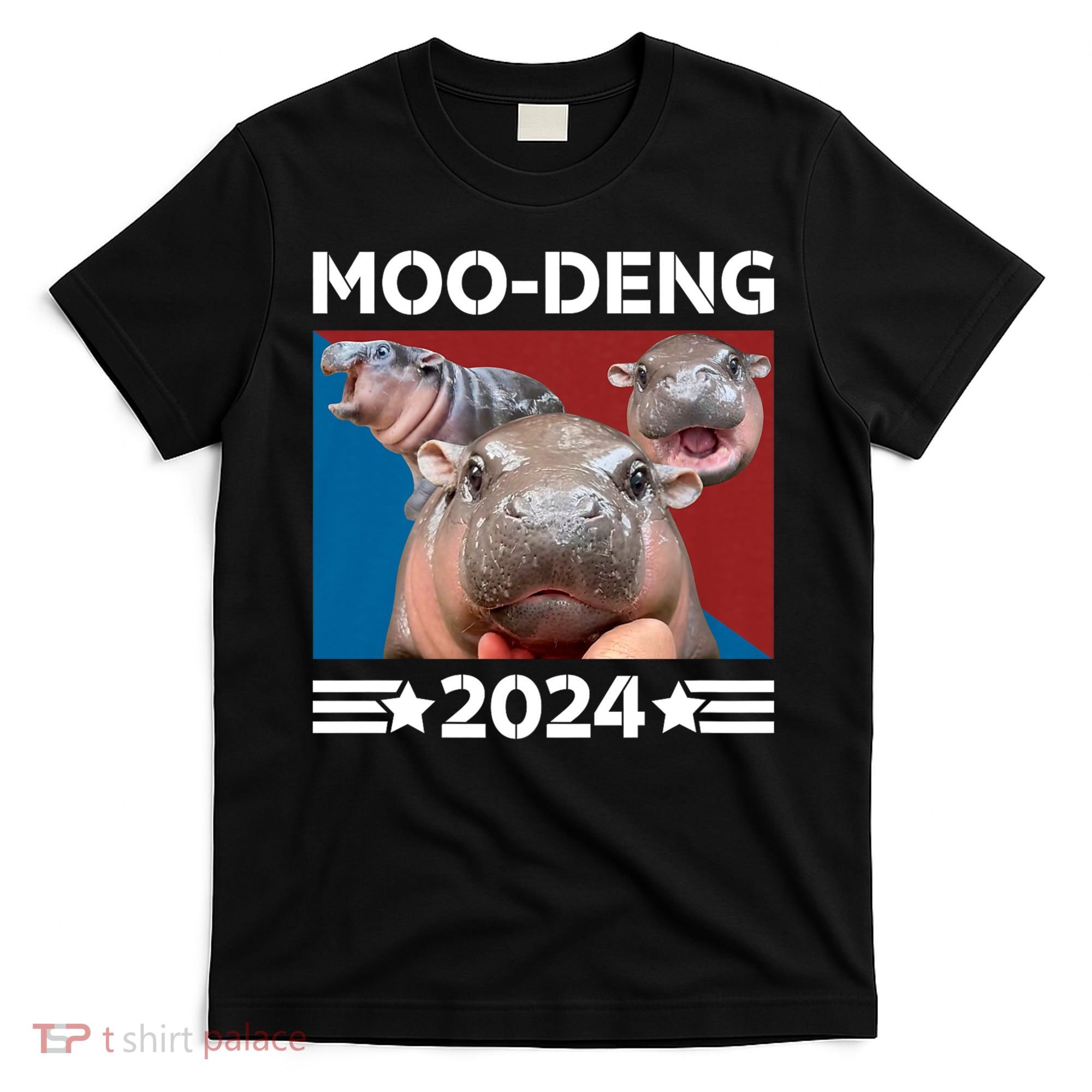 Moo Deng 2024 For President T-Shirt