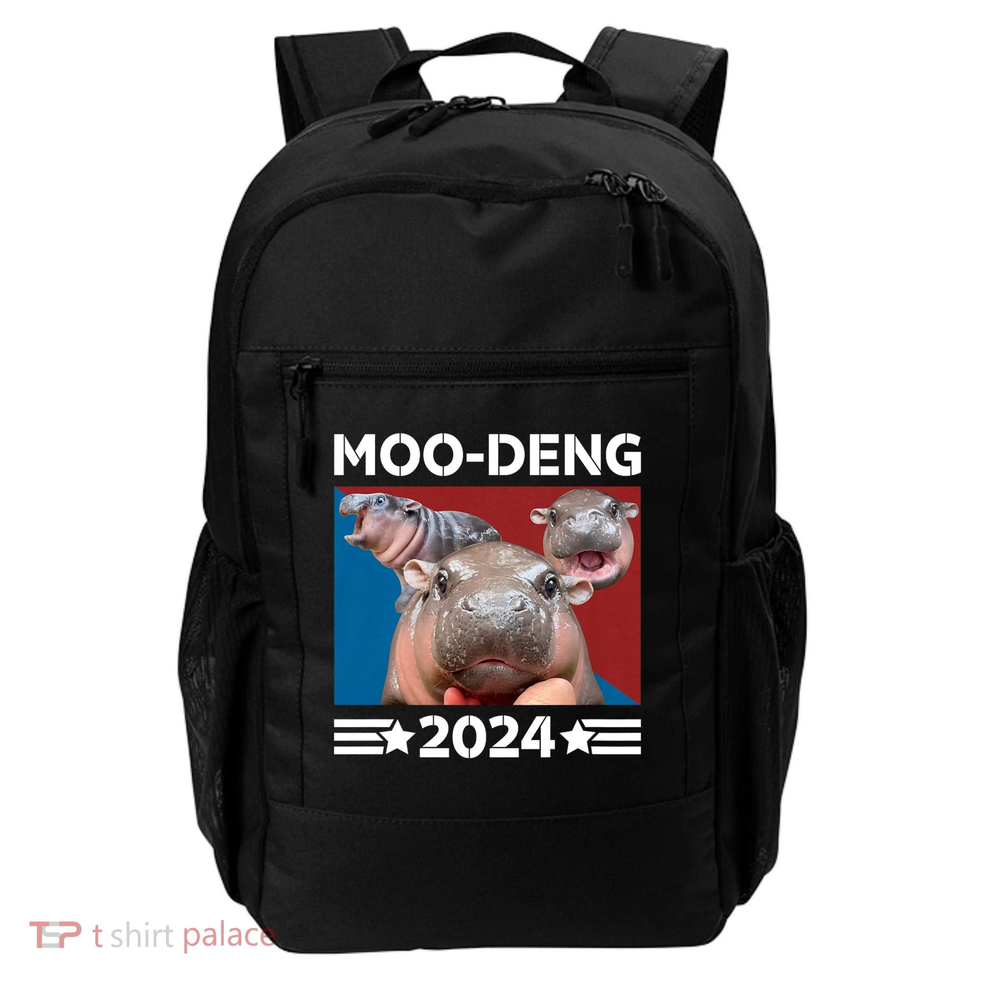 Moo Deng 2024 For President Backpack