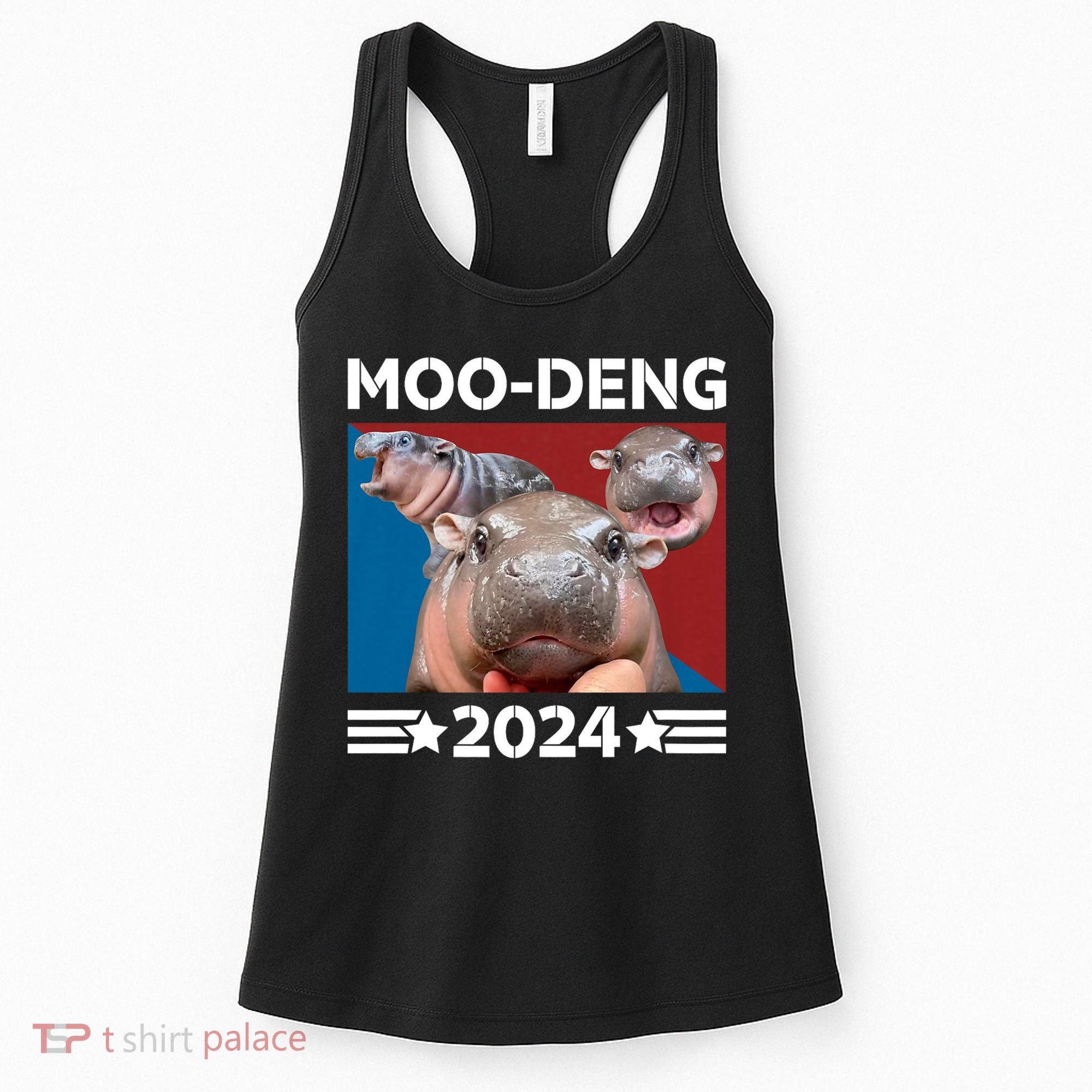 Moo Deng 2024 For President Women's Tank Top