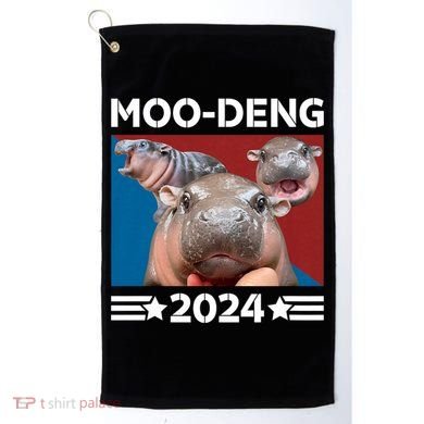 Moo Deng 2024 For President Golf Towel