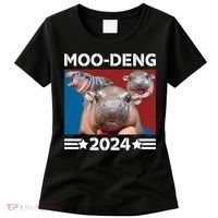 Moo Deng 2024 For President Women's T-Shirt thumb 0