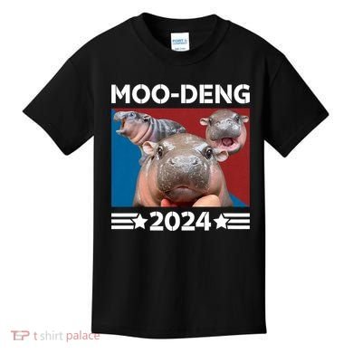 Moo Deng 2024 For President Kids T-Shirt