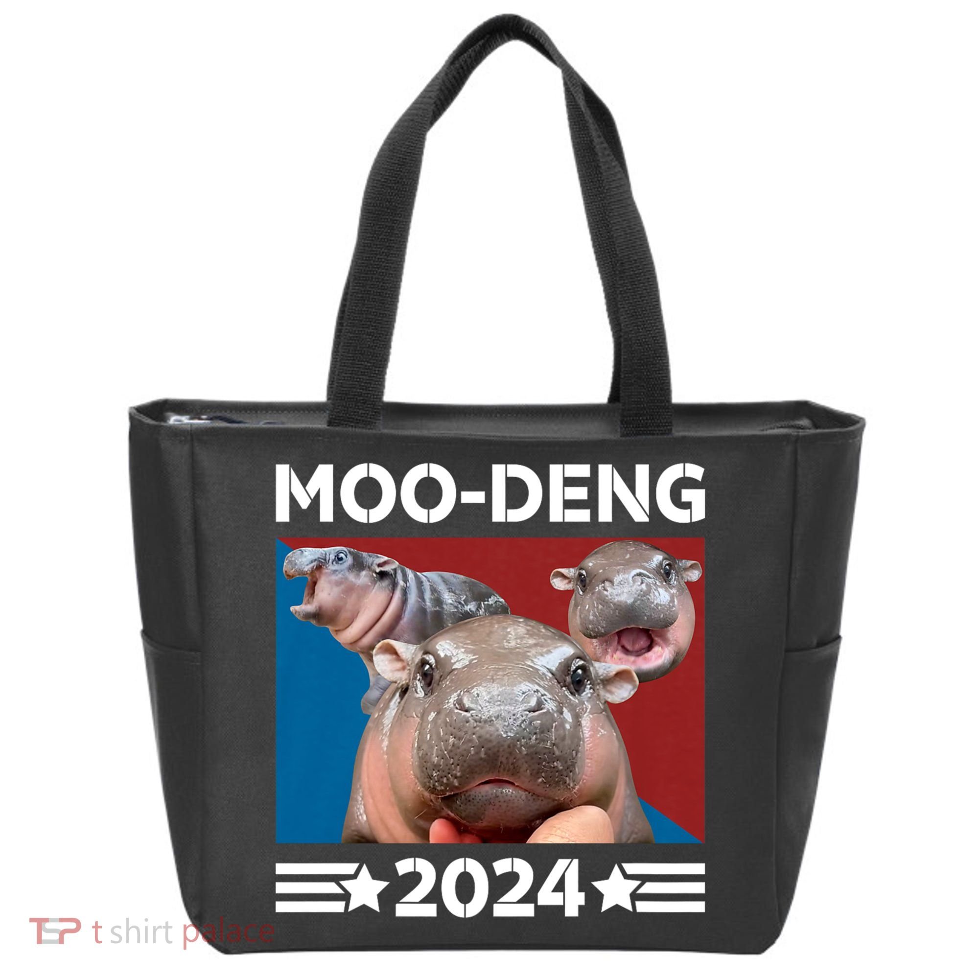 Moo Deng 2024 For President Tote Bag