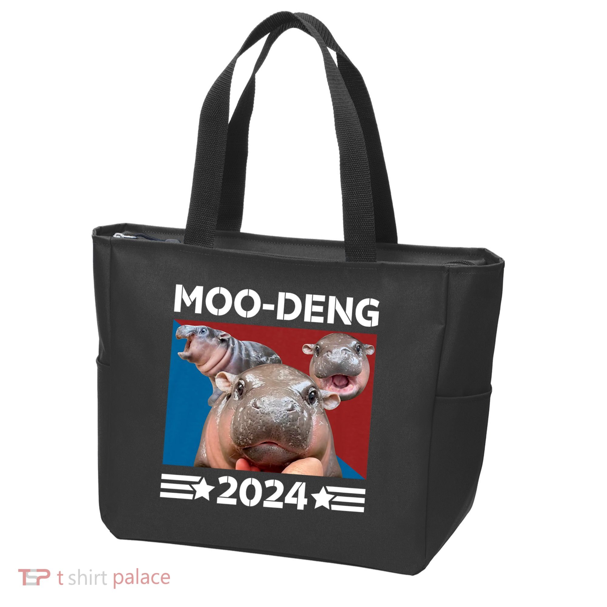Moo Deng 2024 For President Tote Bag