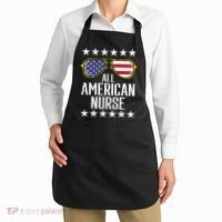 Memorial Day 4th Of July RN Nurse Apron thumb 2