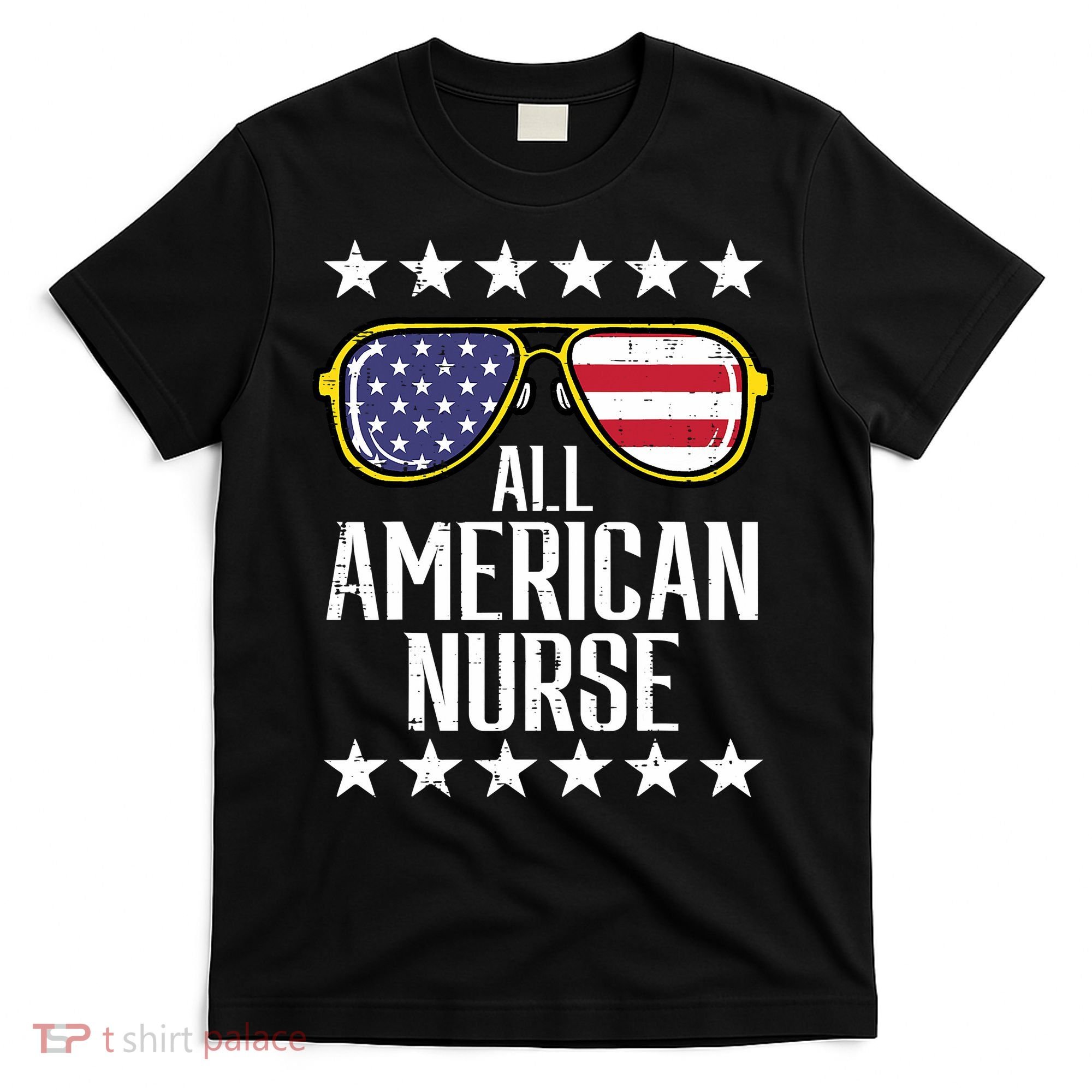 Memorial Day 4th Of July RN Nurse T-Shirt
