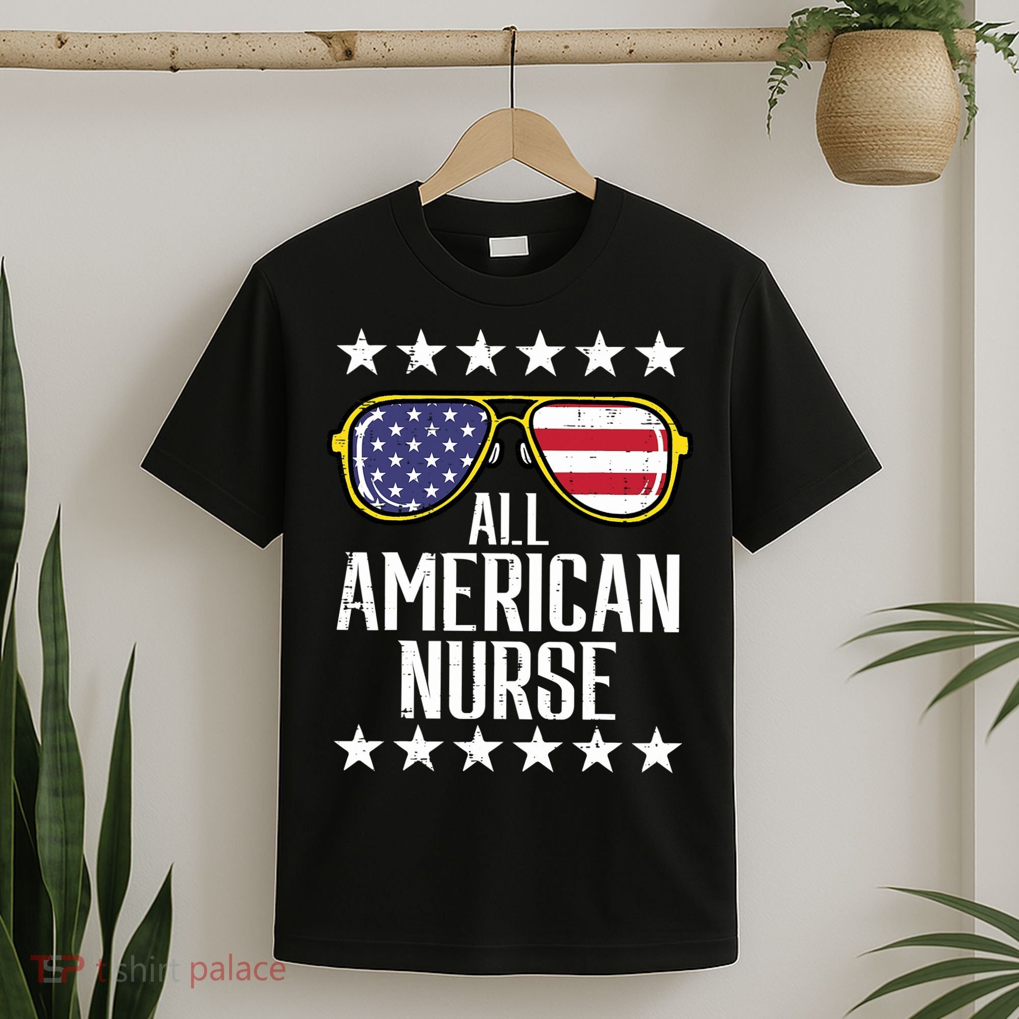 Memorial Day 4th Of July RN Nurse T-Shirt