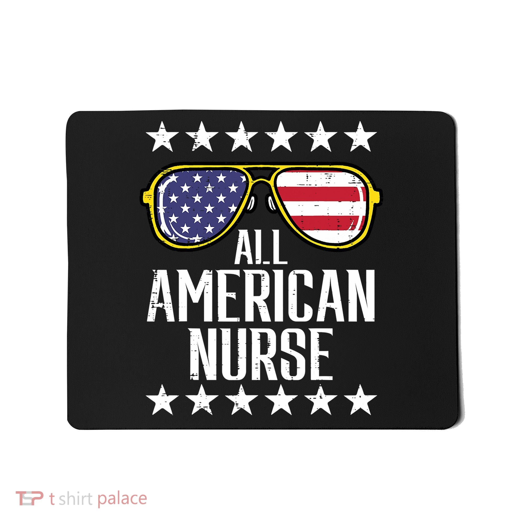 Memorial Day 4th Of July RN Nurse Mousepad