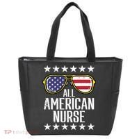 Memorial Day 4th Of July RN Nurse Tote Bag thumb 0
