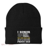 My Daughter 911 Dispatcher Dad Proud 911 Dispatcher Father Beanie thumb 0