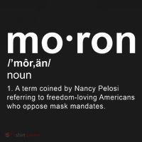 Moron Definition Anti Nancy Pelosi Funny Republican Women's Hoodie thumb 2