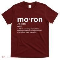 Moron Definition Anti Nancy Pelosi Funny Republican T-Shirt thumb 0