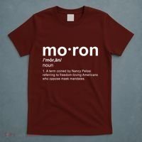 Moron Definition Anti Nancy Pelosi Funny Republican T-Shirt thumb 5