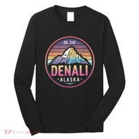 Mount Denali Alaska Mountaineer Climbing National Park Long Sleeve Shirt thumb 0