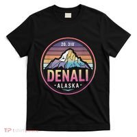 Mount Denali Alaska Mountaineer Climbing National Park T-Shirt thumb 0