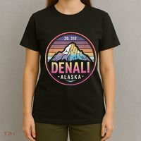 Mount Denali Alaska Mountaineer Climbing National Park T-Shirt thumb 4