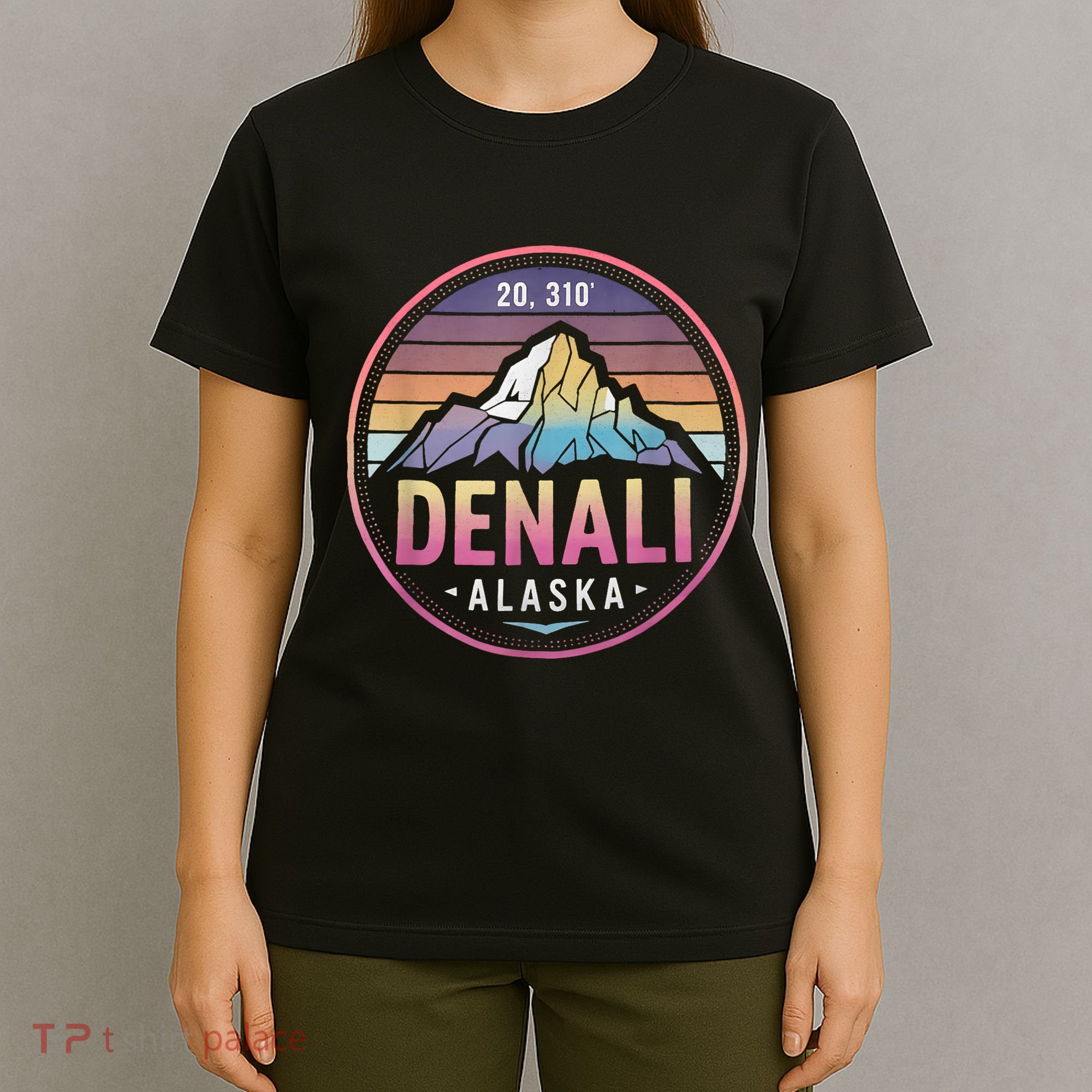 Mount Denali Alaska Mountaineer Climbing National Park T-Shirt