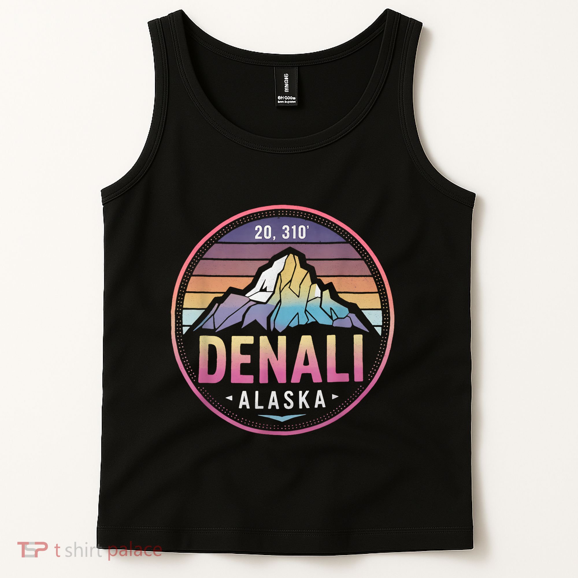 Mount Denali Alaska Mountaineer Climbing National Park Tank Top