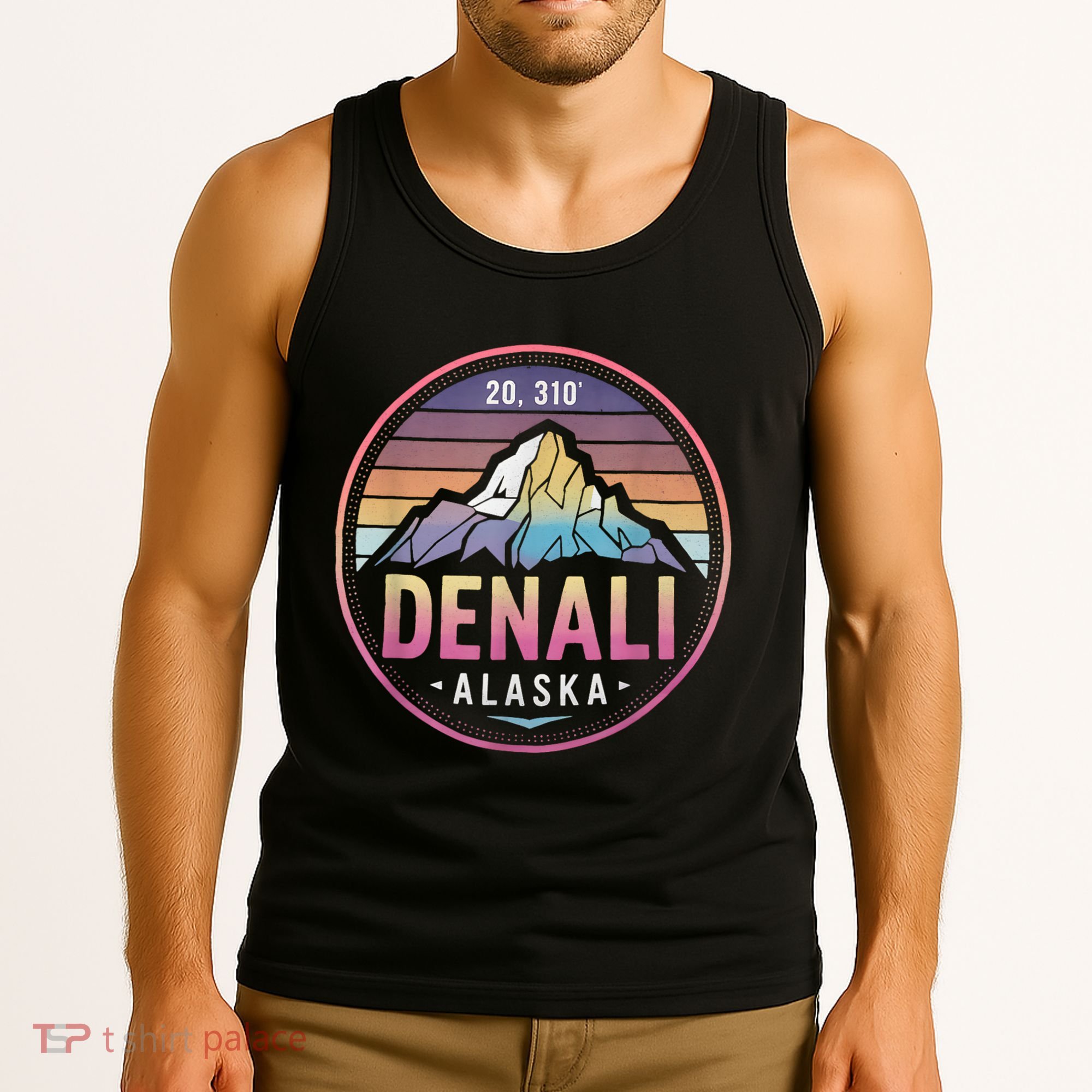 Mount Denali Alaska Mountaineer Climbing National Park Tank Top