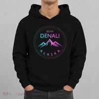Mount Denali Alaska Mountaineer Climbing National Park Hoodie thumb 0