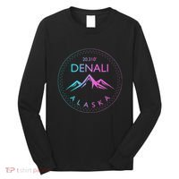 Mount Denali Alaska Mountaineer Climbing National Park Long Sleeve Shirt thumb 0