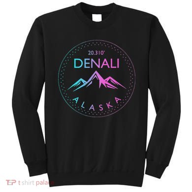 Mount Denali Alaska Mountaineer Climbing National Park Sweatshirt