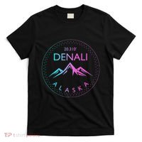 Mount Denali Alaska Mountaineer Climbing National Park T-Shirt thumb 0