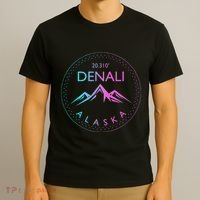 Mount Denali Alaska Mountaineer Climbing National Park T-Shirt thumb 3