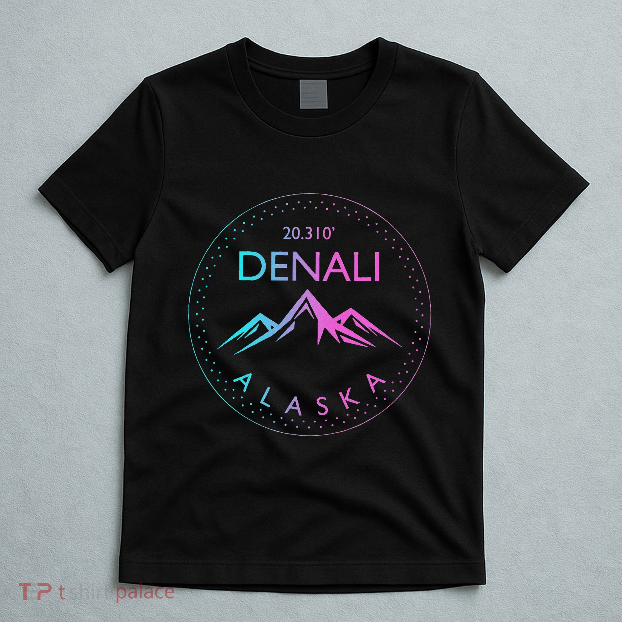 Mount Denali Alaska Mountaineer Climbing National Park T-Shirt