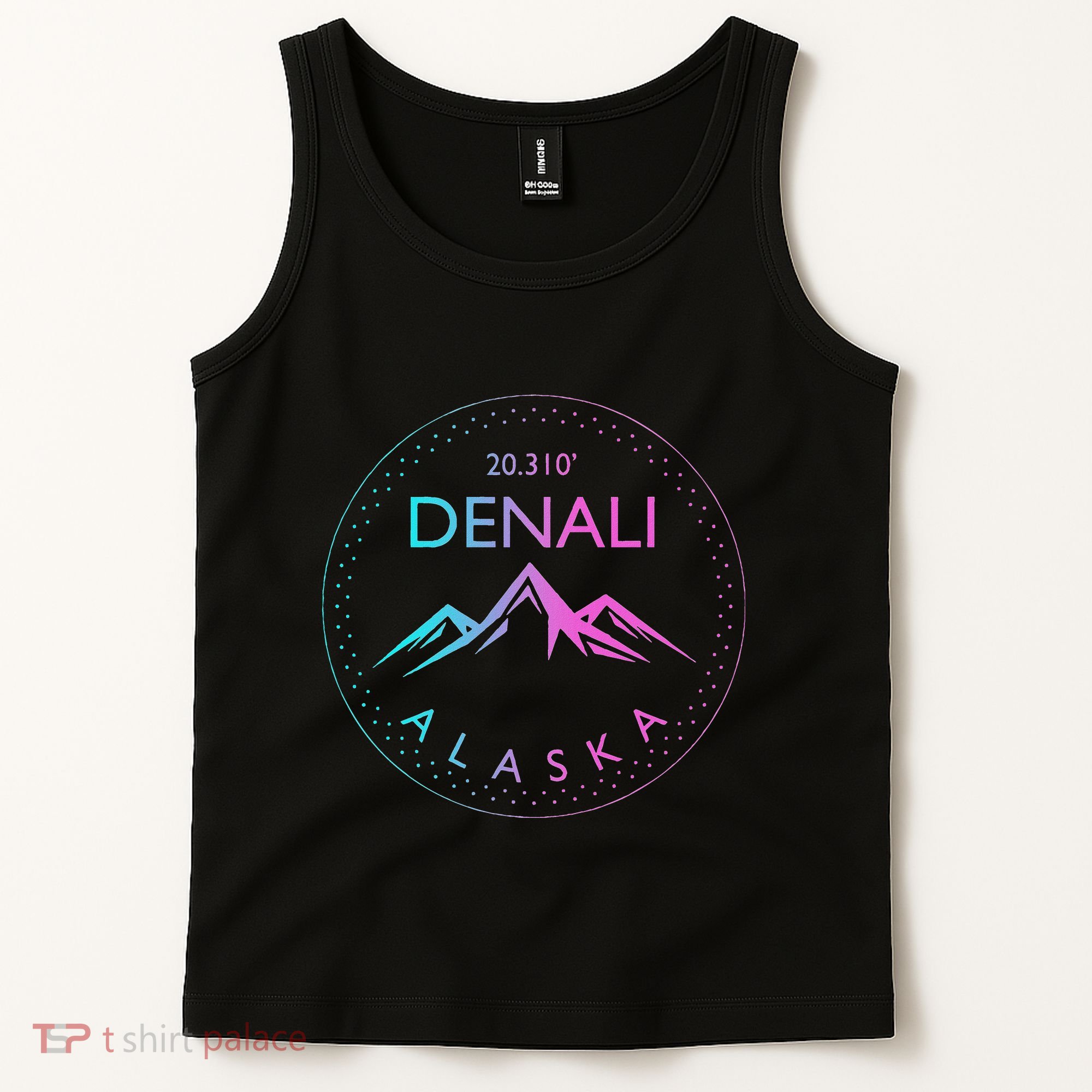 Mount Denali Alaska Mountaineer Climbing National Park Tank Top