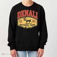 Mount Denali Alaska Mountaineer Climbing National Park Women's Sweatshirt thumb 0