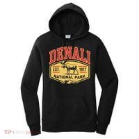 Mount Denali Alaska Mountaineer Climbing National Park Women's Hoodie thumb 0
