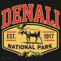 Mount Denali Alaska Mountaineer Climbing National Park Ornament thumb 1