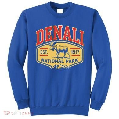 Mount Denali Alaska Mountaineer Climbing National Park Sweatshirt