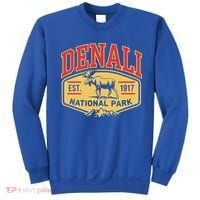 Mount Denali Alaska Mountaineer Climbing National Park Sweatshirt thumb 0