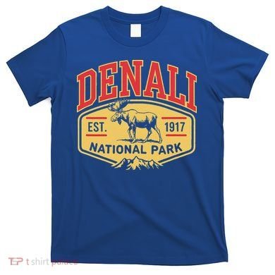 Mount Denali Alaska Mountaineer Climbing National Park T-Shirt