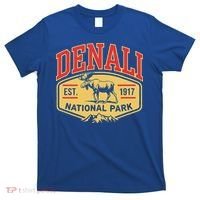 Mount Denali Alaska Mountaineer Climbing National Park T-Shirt thumb 0