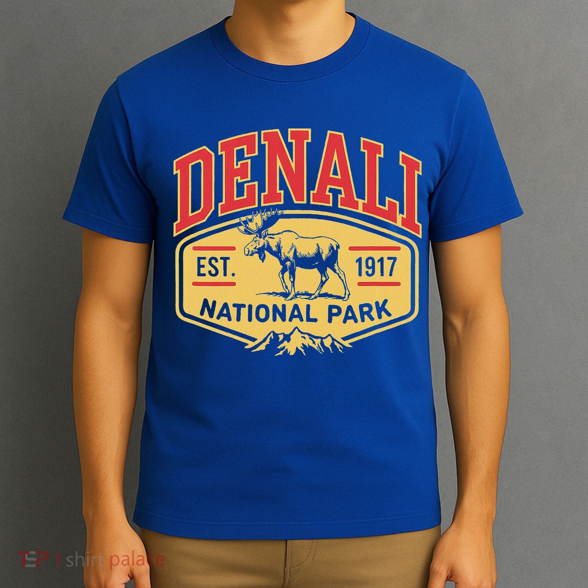 Mount Denali Alaska Mountaineer Climbing National Park T-Shirt