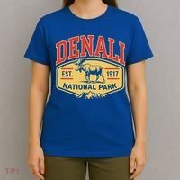 Mount Denali Alaska Mountaineer Climbing National Park T-Shirt thumb 4