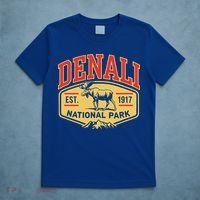 Mount Denali Alaska Mountaineer Climbing National Park T-Shirt thumb 5