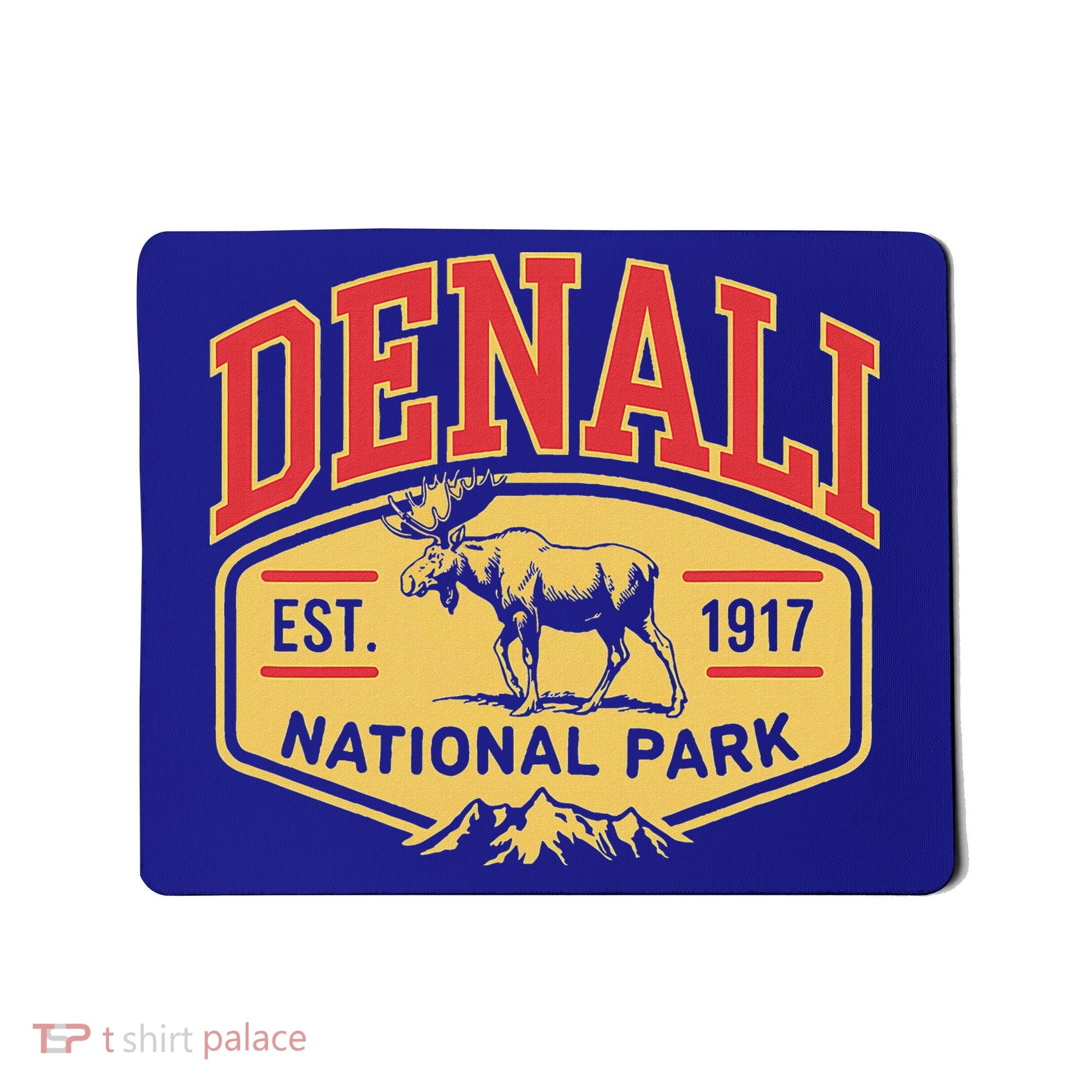Mount Denali Alaska Mountaineer Climbing National Park Mousepad