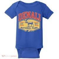 Mount Denali Alaska Mountaineer Climbing National Park Baby Bodysuit thumb 0