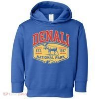 Mount Denali Alaska Mountaineer Climbing National Park Toddler Hoodie thumb 0