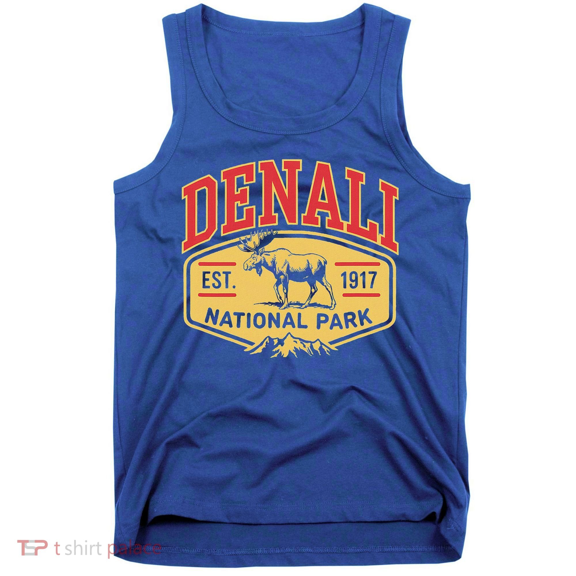 Mount Denali Alaska Mountaineer Climbing National Park Tank Top